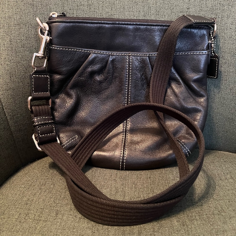 Black Coach Crossbody Bag